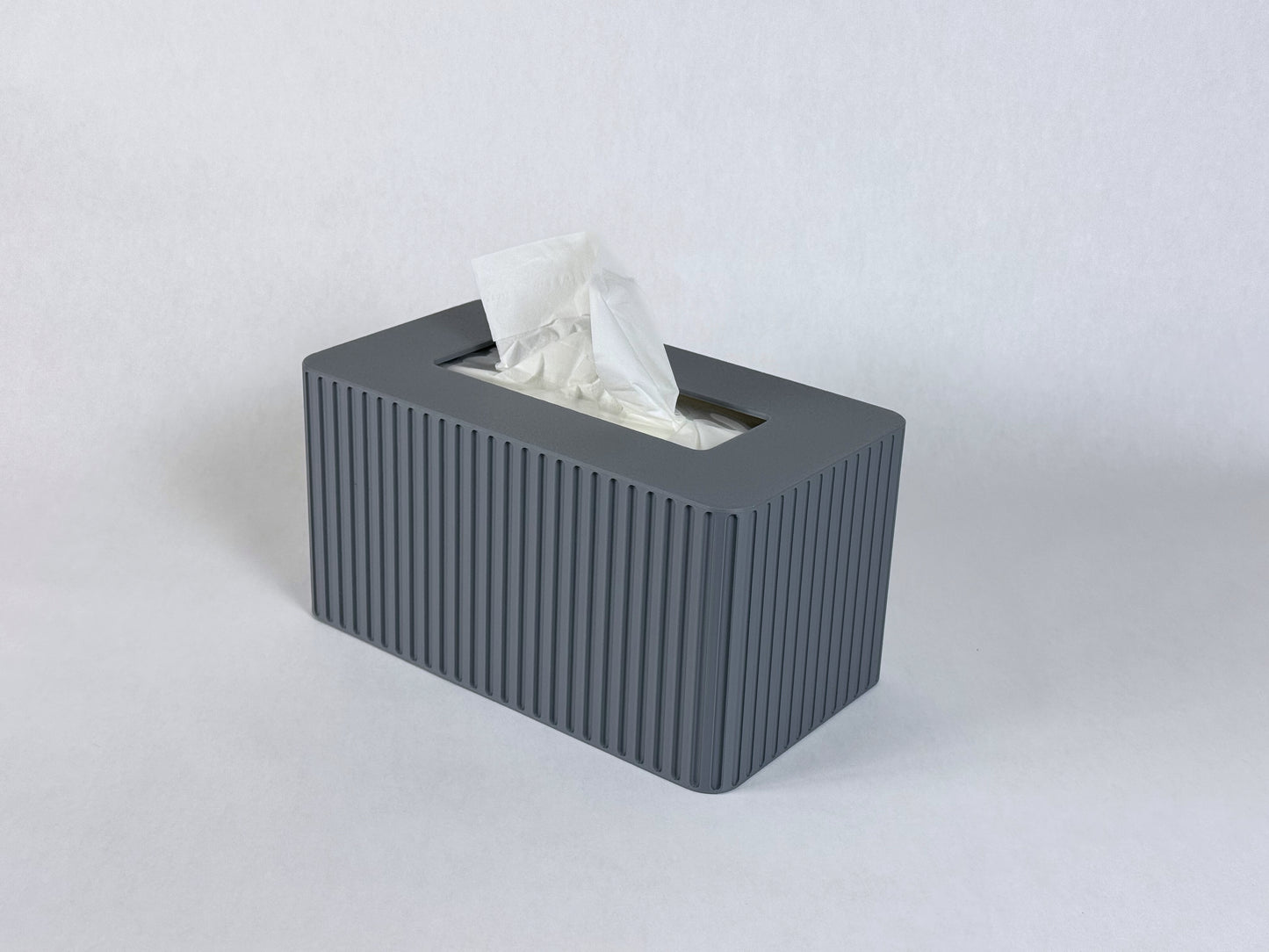 Tissue Box Cover Fluted - Kleenex Box Cover - Tissue Box Holder - Costco Tissue Box Cover