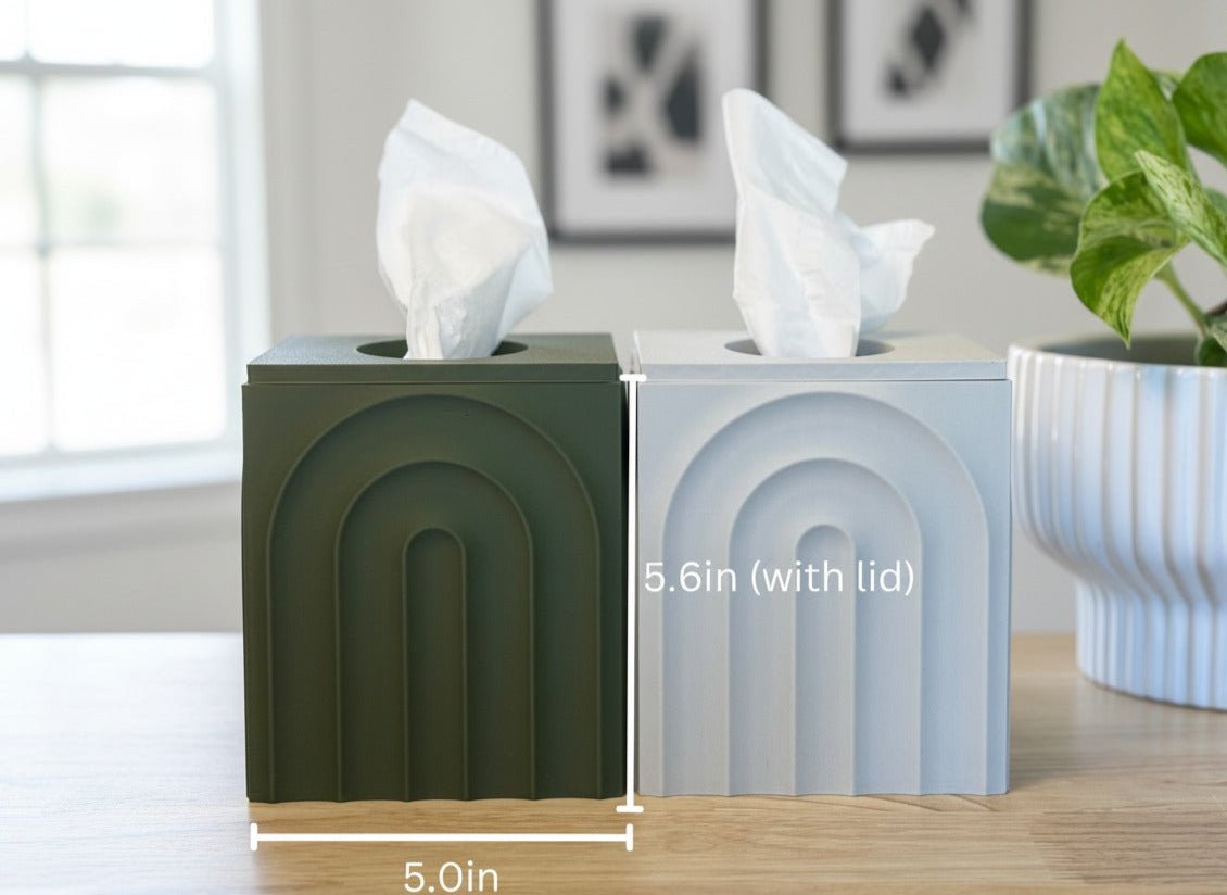 Modern Arch Tissue Box Cover - Kleenex Box Cover - MIDTWENTY Studio