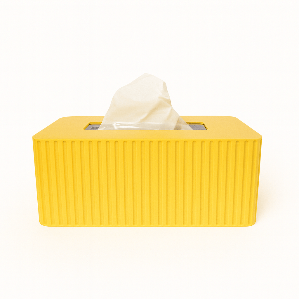 Tissue Box Cover Fluted - Standard Kleenex Box Cover - Tissue Box Holder - MIDTWENTY Studio