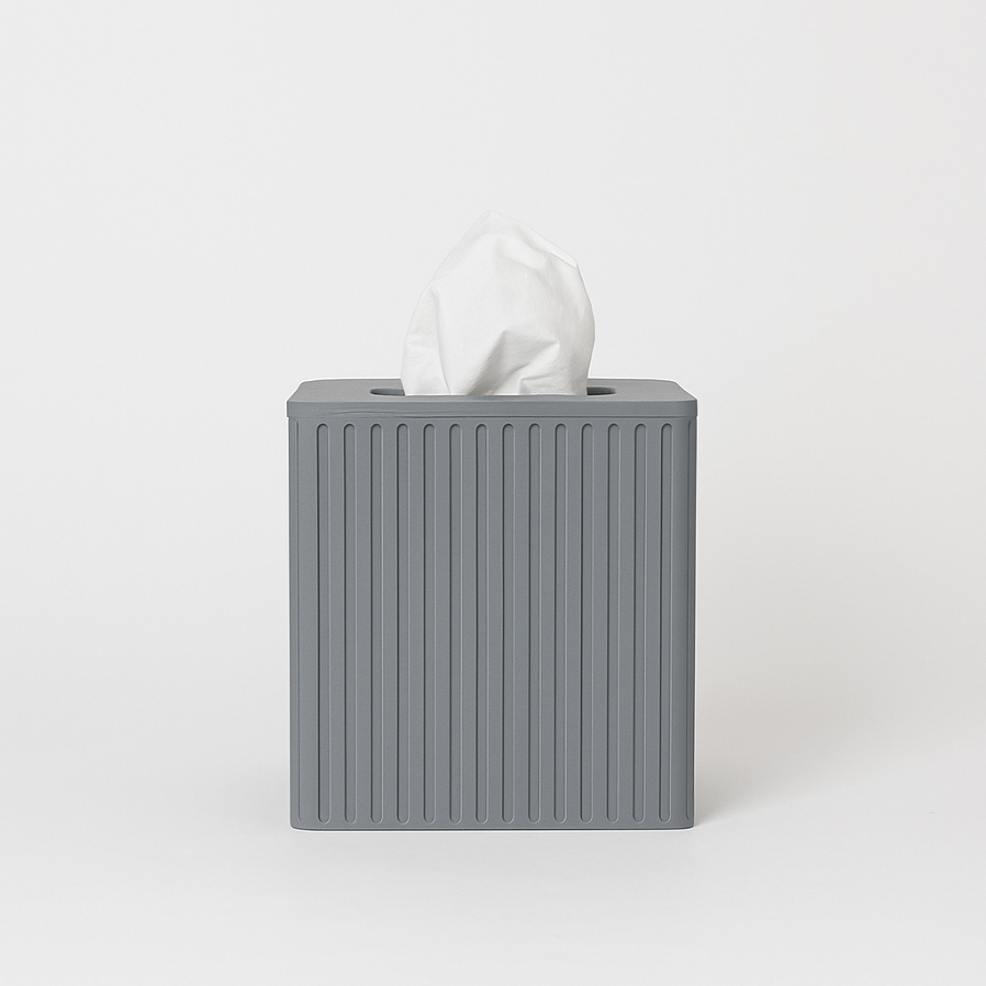 Gray Kleenex Box Cover