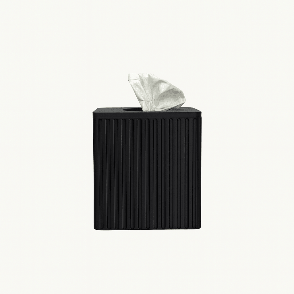 Cube Fluted Tissue Box Cover - Midtwenty