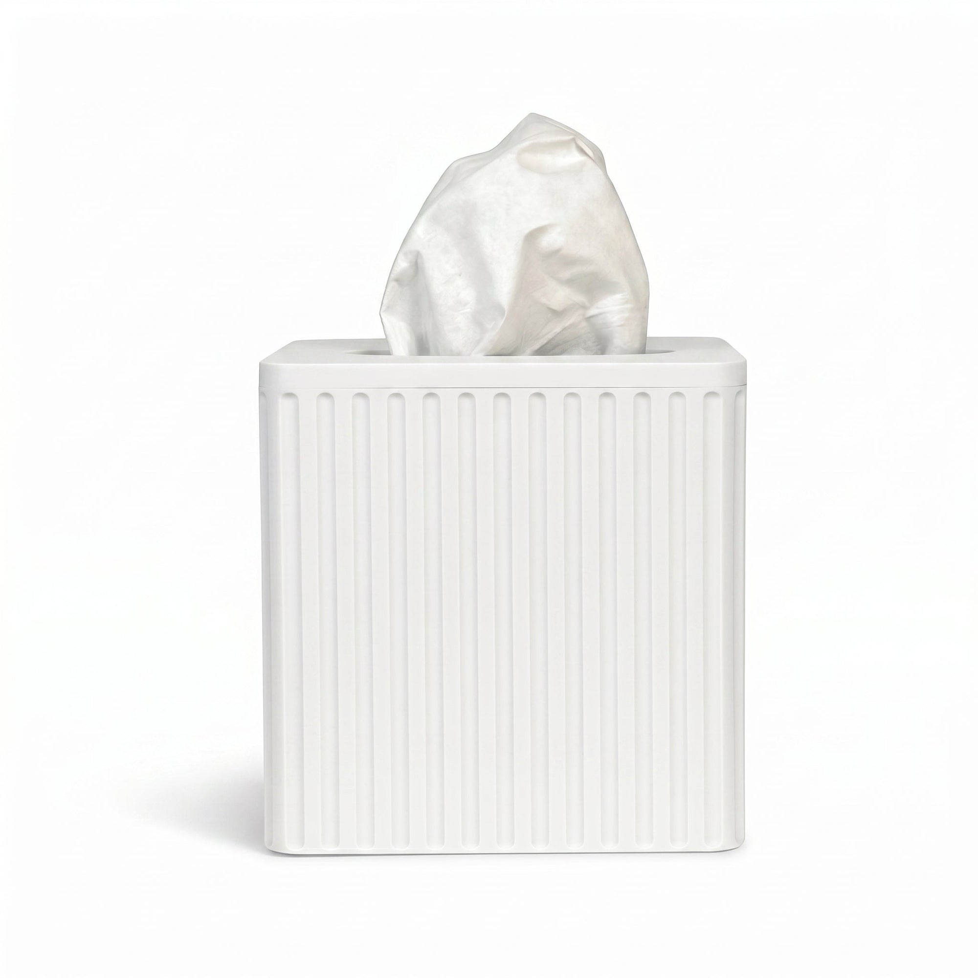 Cube Fluted Tissue Box Cover - Midtwenty