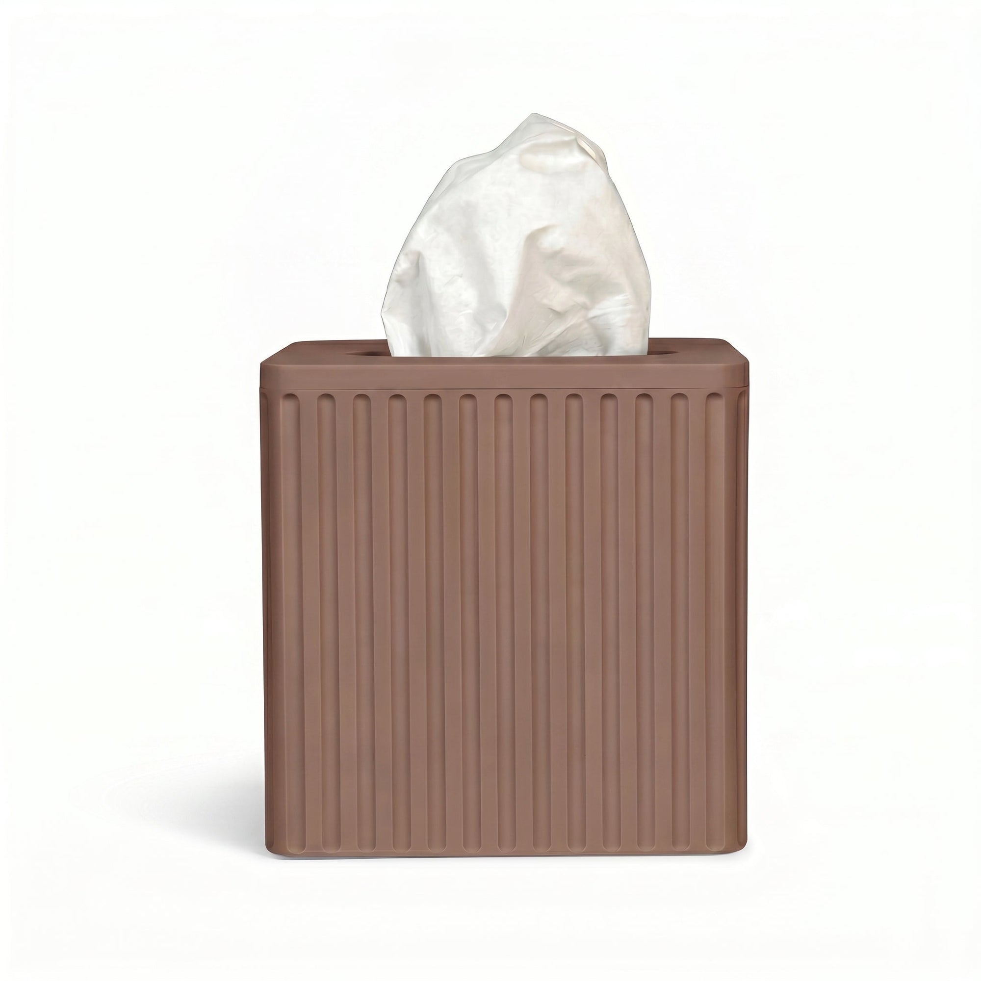 Cube Fluted Tissue Box Cover - Midtwenty