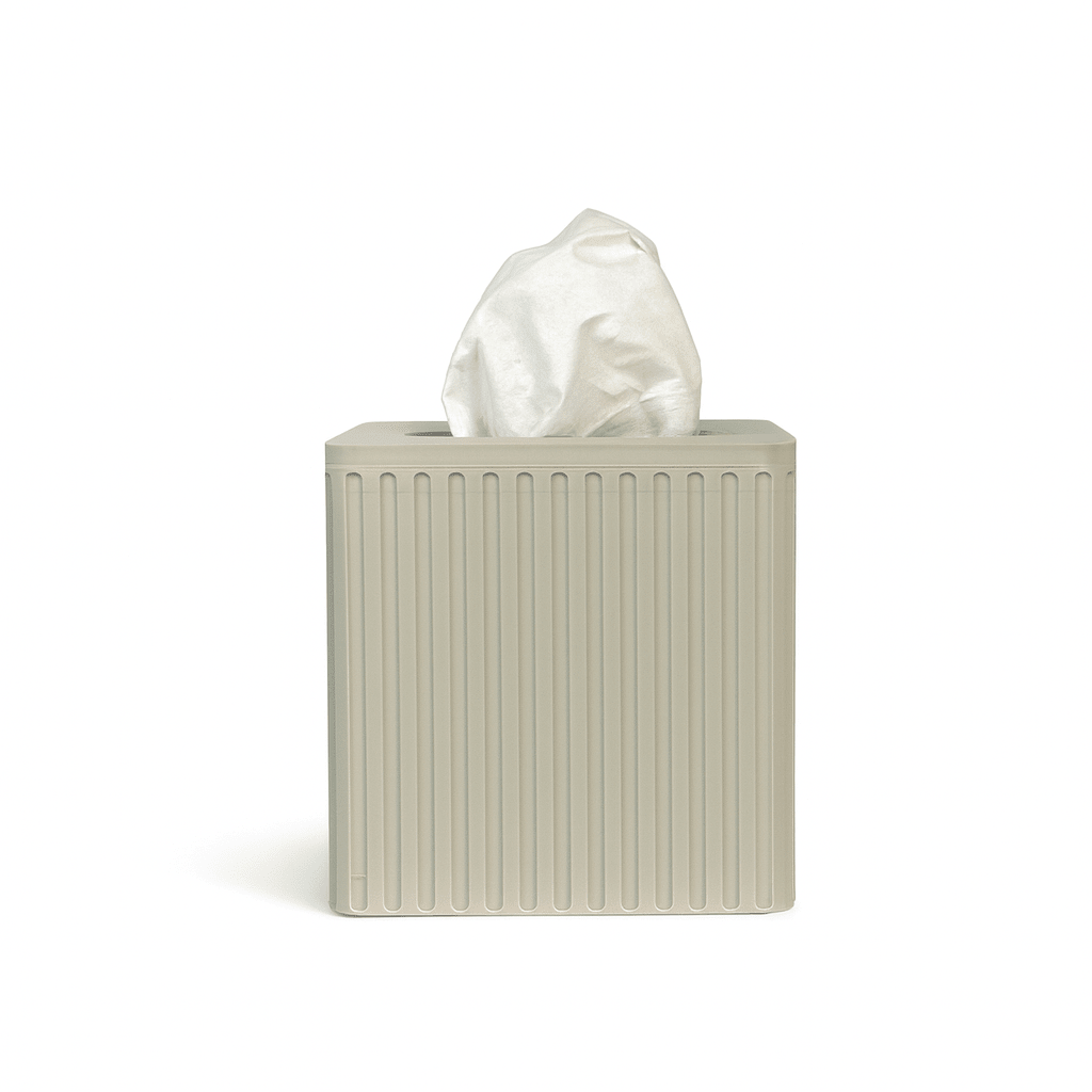 Cube Fluted Tissue Box Cover - Midtwenty