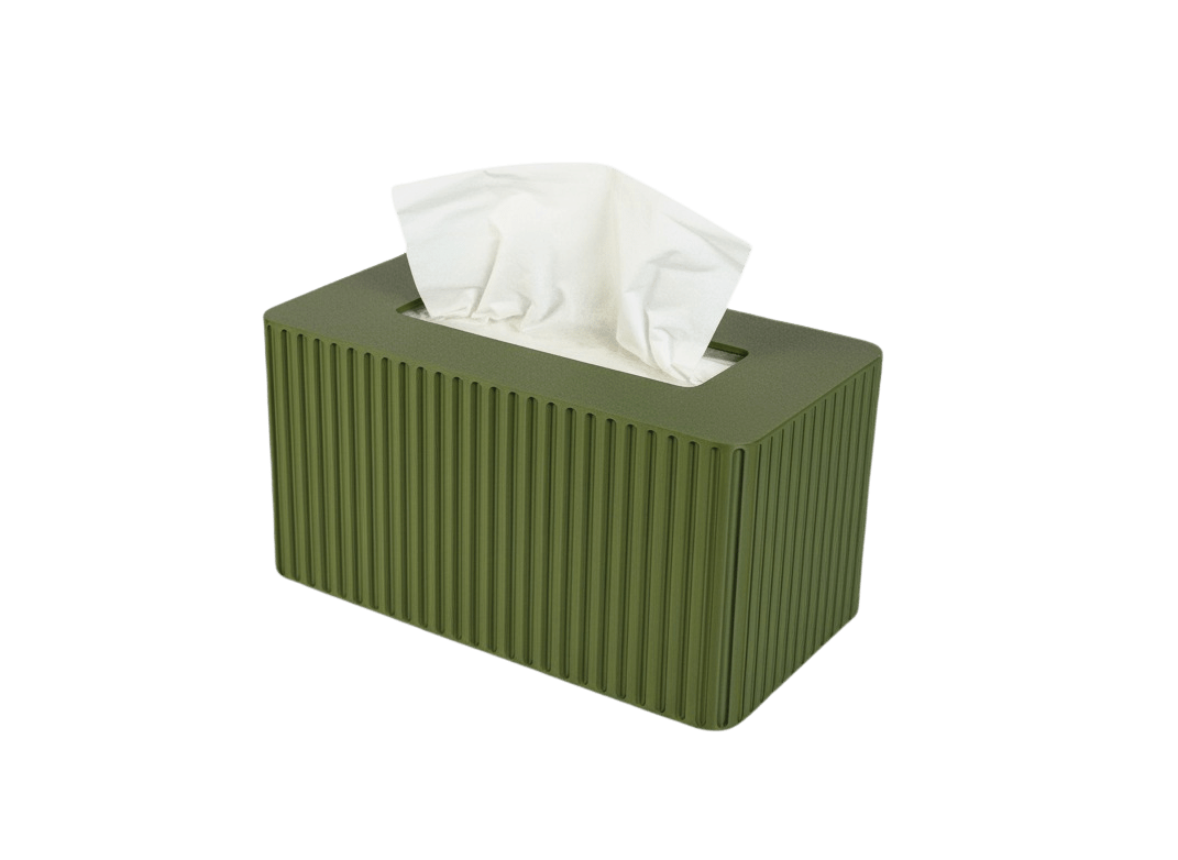Large Fluted Tissue Box Cover - MIDTWENTY