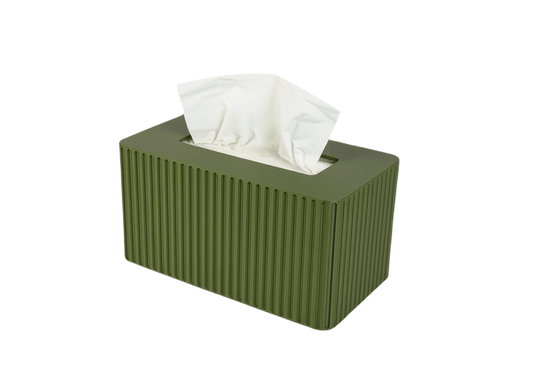 Large Fluted Tissue Box Cover - MIDTWENTY