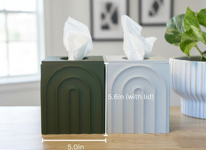 Modern Arch Tissue Box Cover - Kleenex Box Cover - MIDTWENTY Studio
