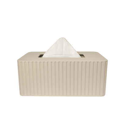 Tissue Box Cover Fluted - Standard Kleenex Box Cover - Tissue Box Holder - MIDTWENTY Studio