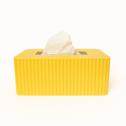 Tissue Box Cover Fluted - Standard Kleenex Box Cover - Tissue Box Holder - MIDTWENTY Studio