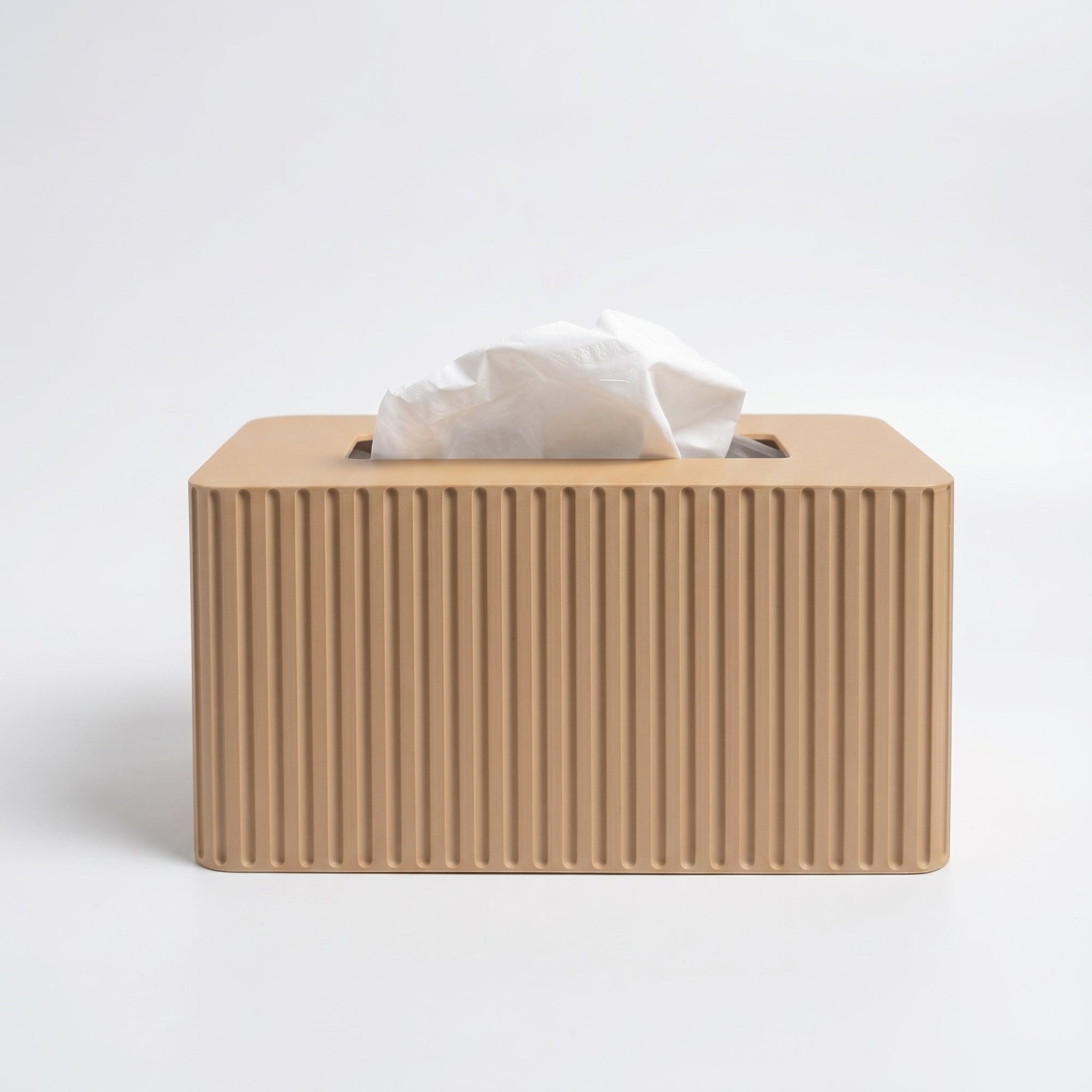 XL Fluted Tissue Box Cover - Fits Costco Boxes - Midtwenty